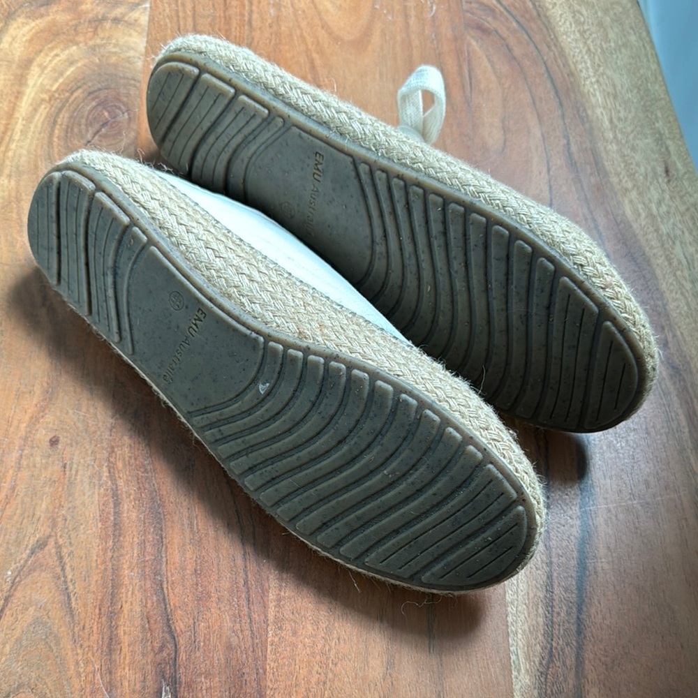 EMU Australia Agonis Cream Color Espadrille Sneakers - Picture 9 of 9